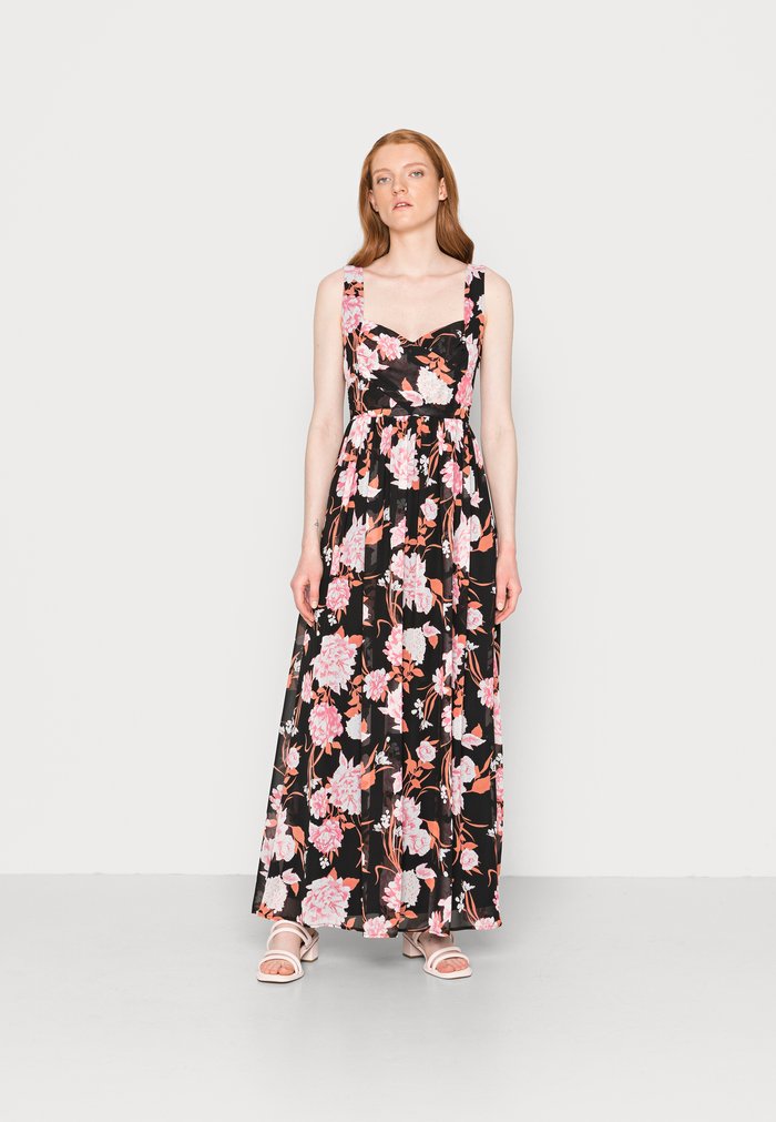 Peignoir Anna Field Maxi Noir Femme | ZEQ-8533730